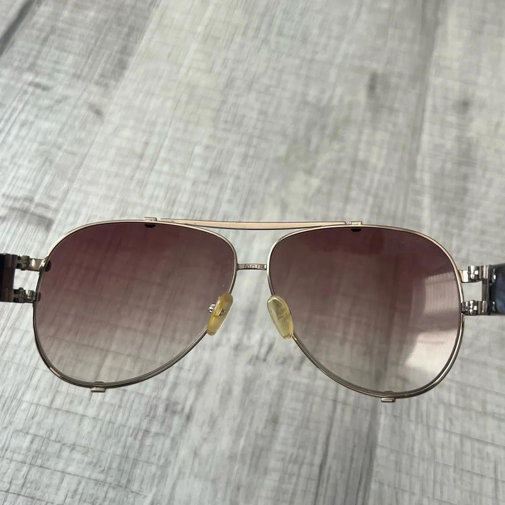 Marc by Marc Jacobs Aviator Sunglasses Tortoise Shell Rose Gold MMJ O64/S